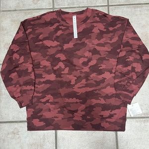 New Lululemon Camo Sweatshirt